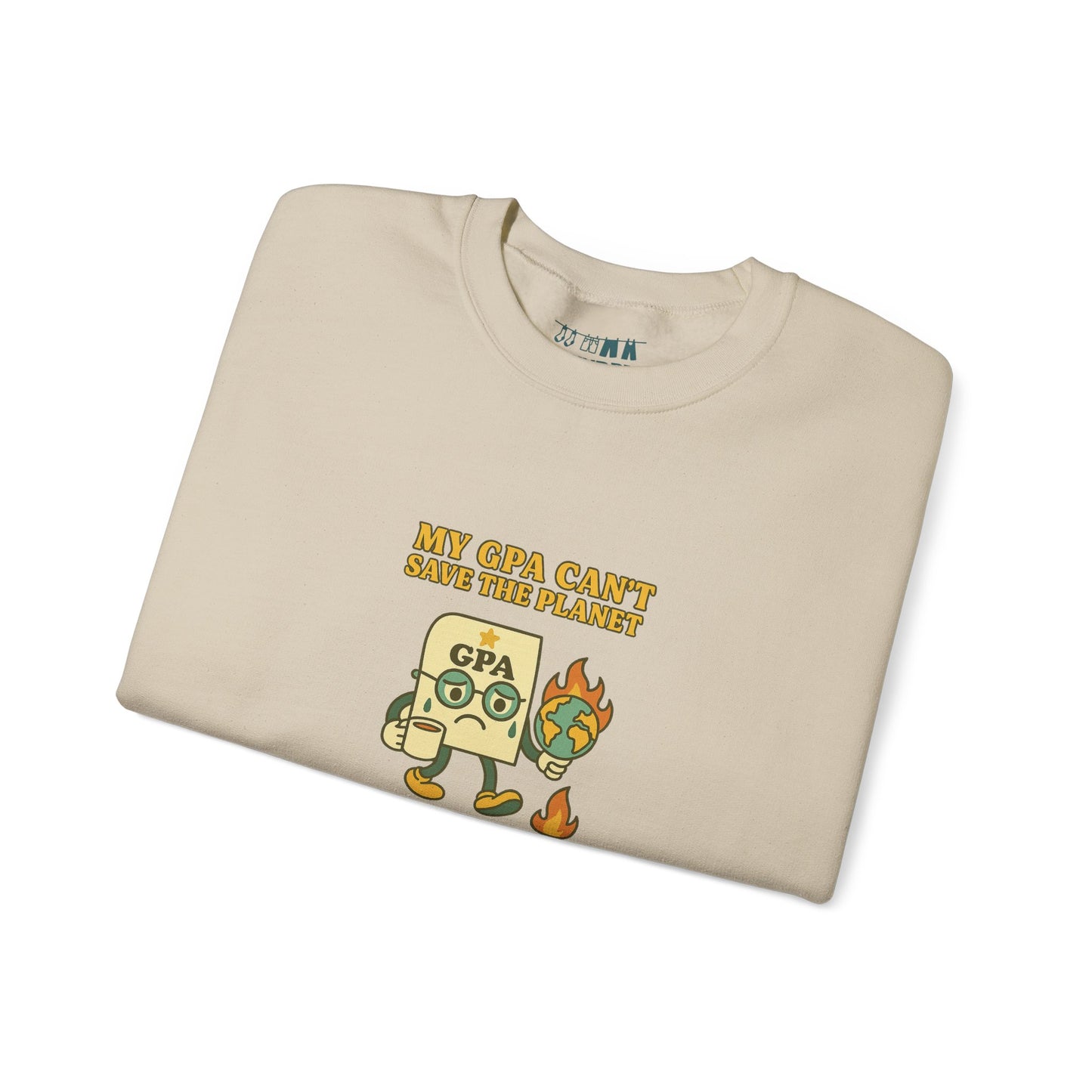 My GPA Can't Save The Planet Crewneck Sweatshirt