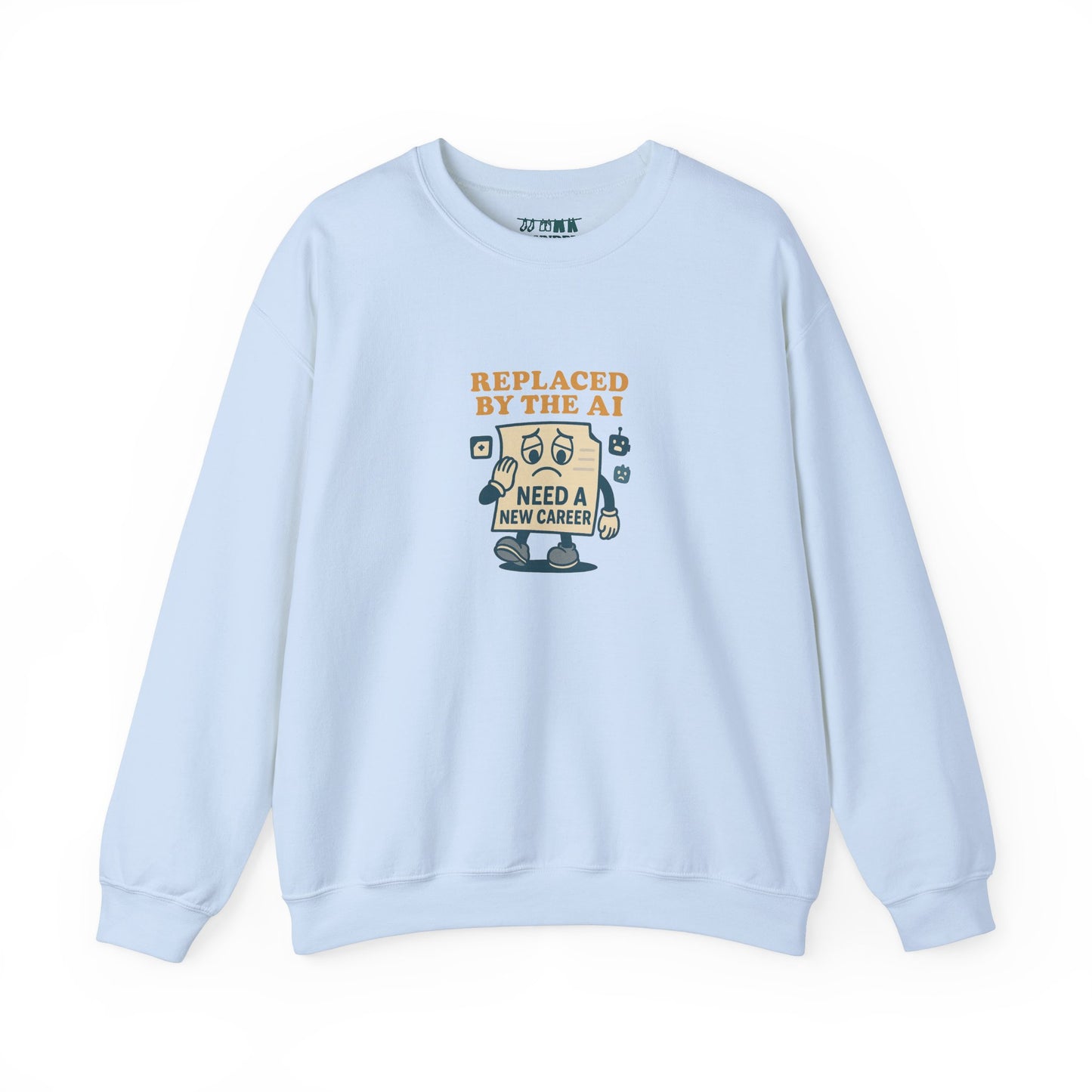Replaced By The AI Crewneck Sweatshirt