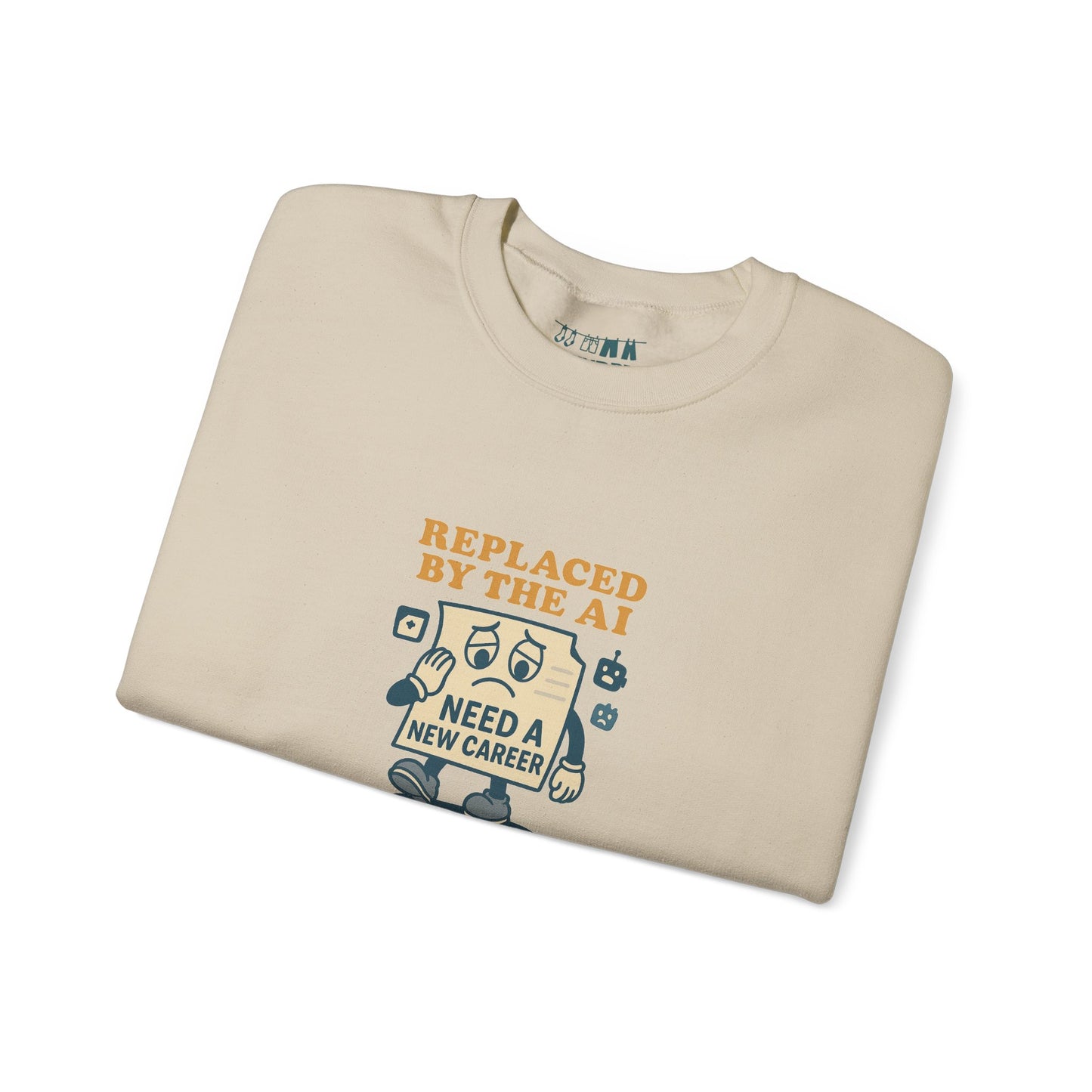 Replaced By The AI Crewneck Sweatshirt