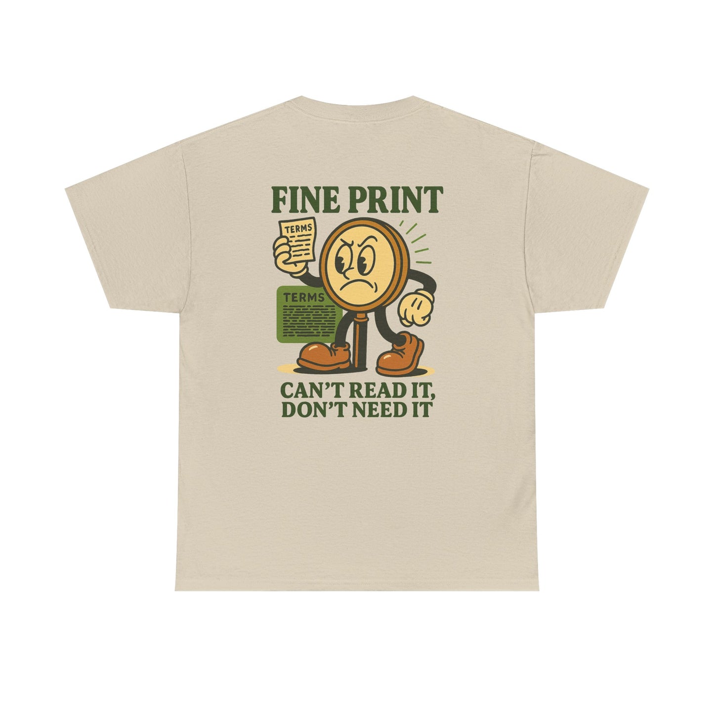 Fine Print Tee