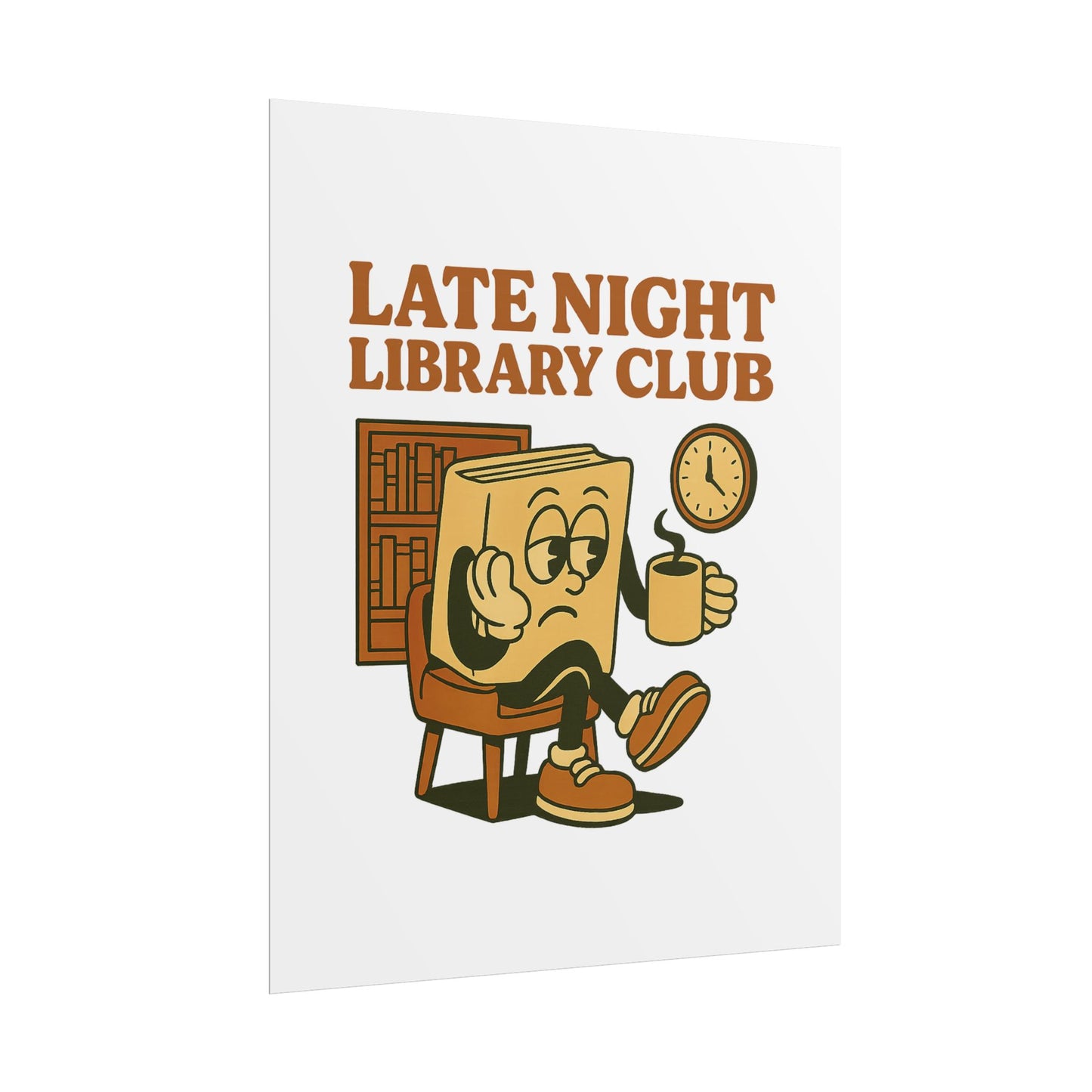 Late Night Library Club Posters