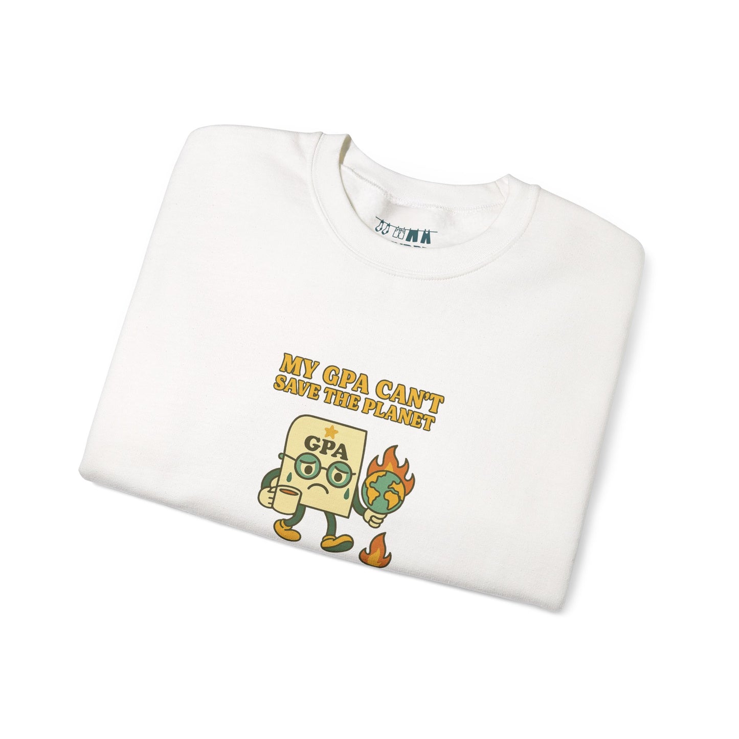 My GPA Can't Save The Planet Crewneck Sweatshirt