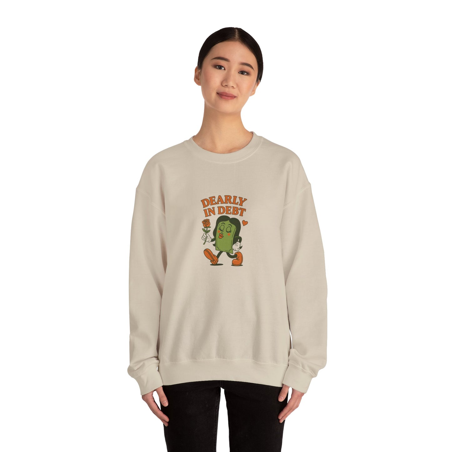 Dearly In Debt Crewneck Sweatshirt