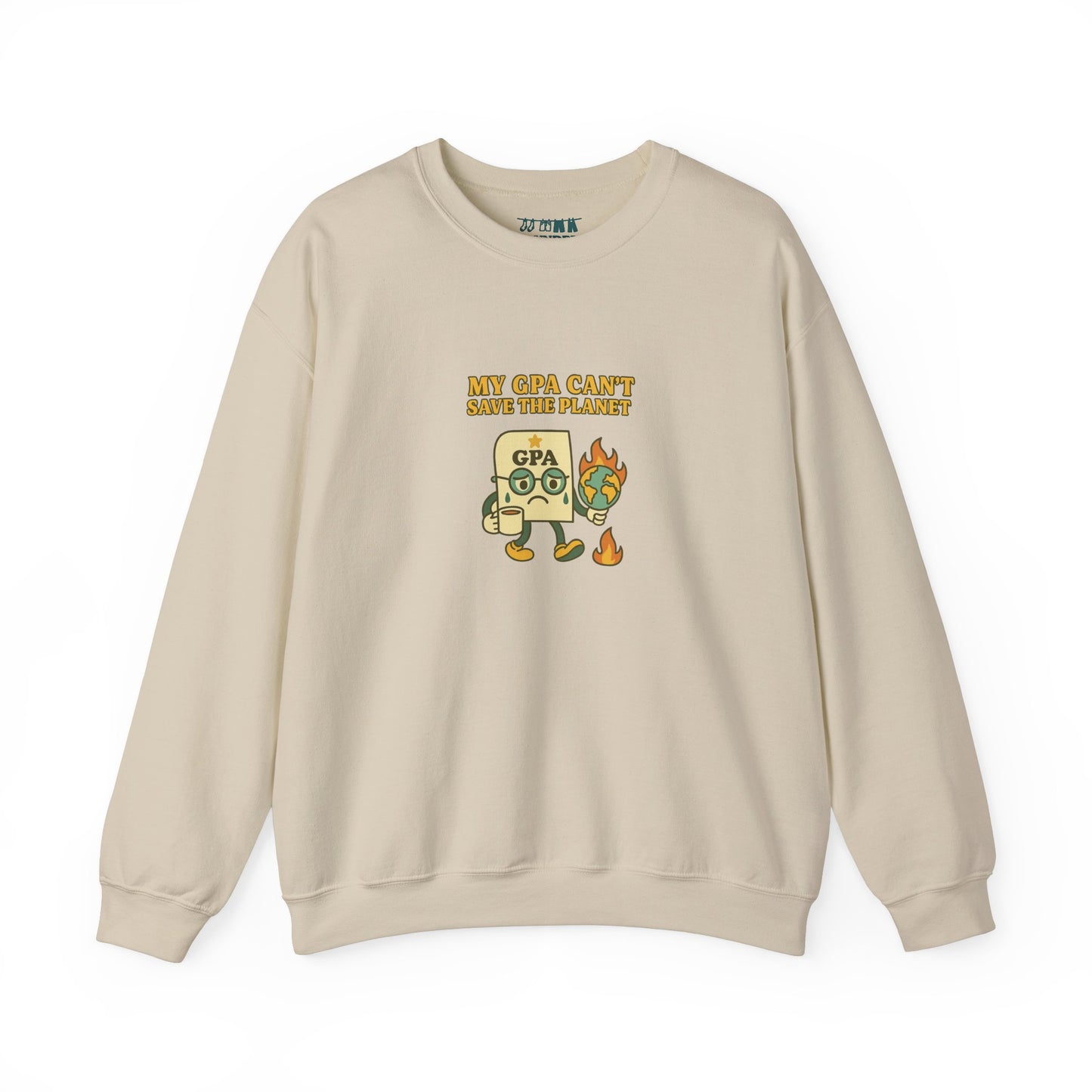 My GPA Can't Save The Planet Crewneck Sweatshirt