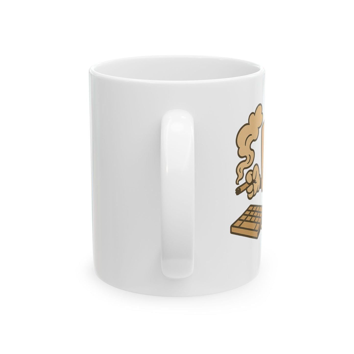 Digital Ashtray Mug, (11oz, 15oz)