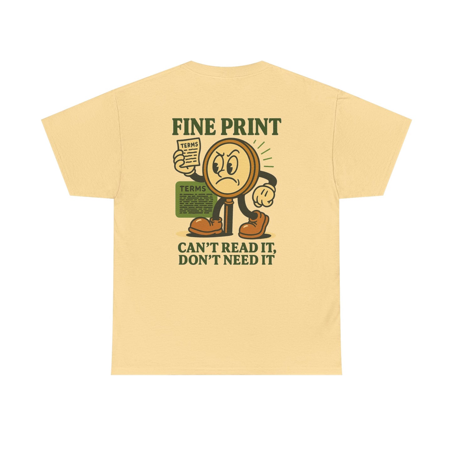 Fine Print Tee