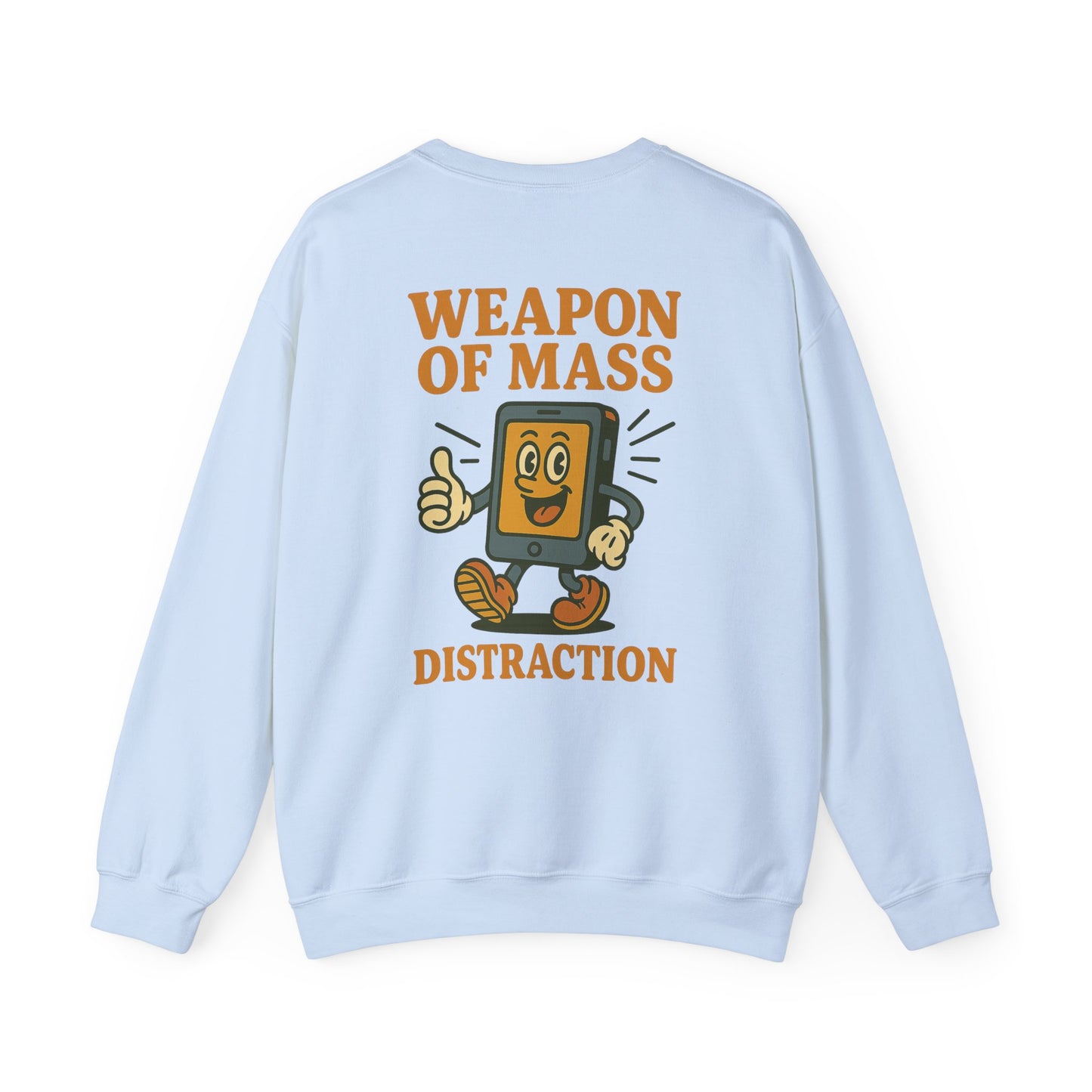Weapon Of Mass Distraction Crewneck Sweatshirt