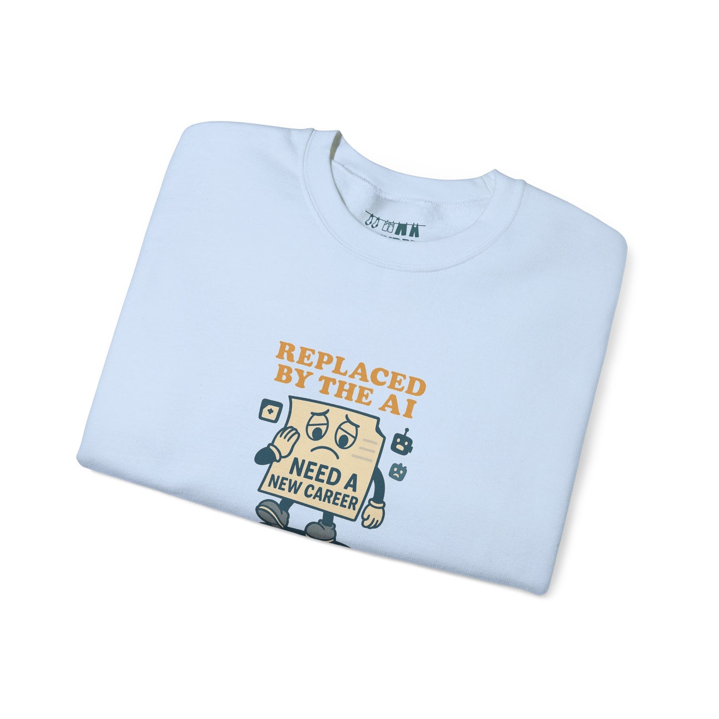 Replaced By The AI Crewneck Sweatshirt