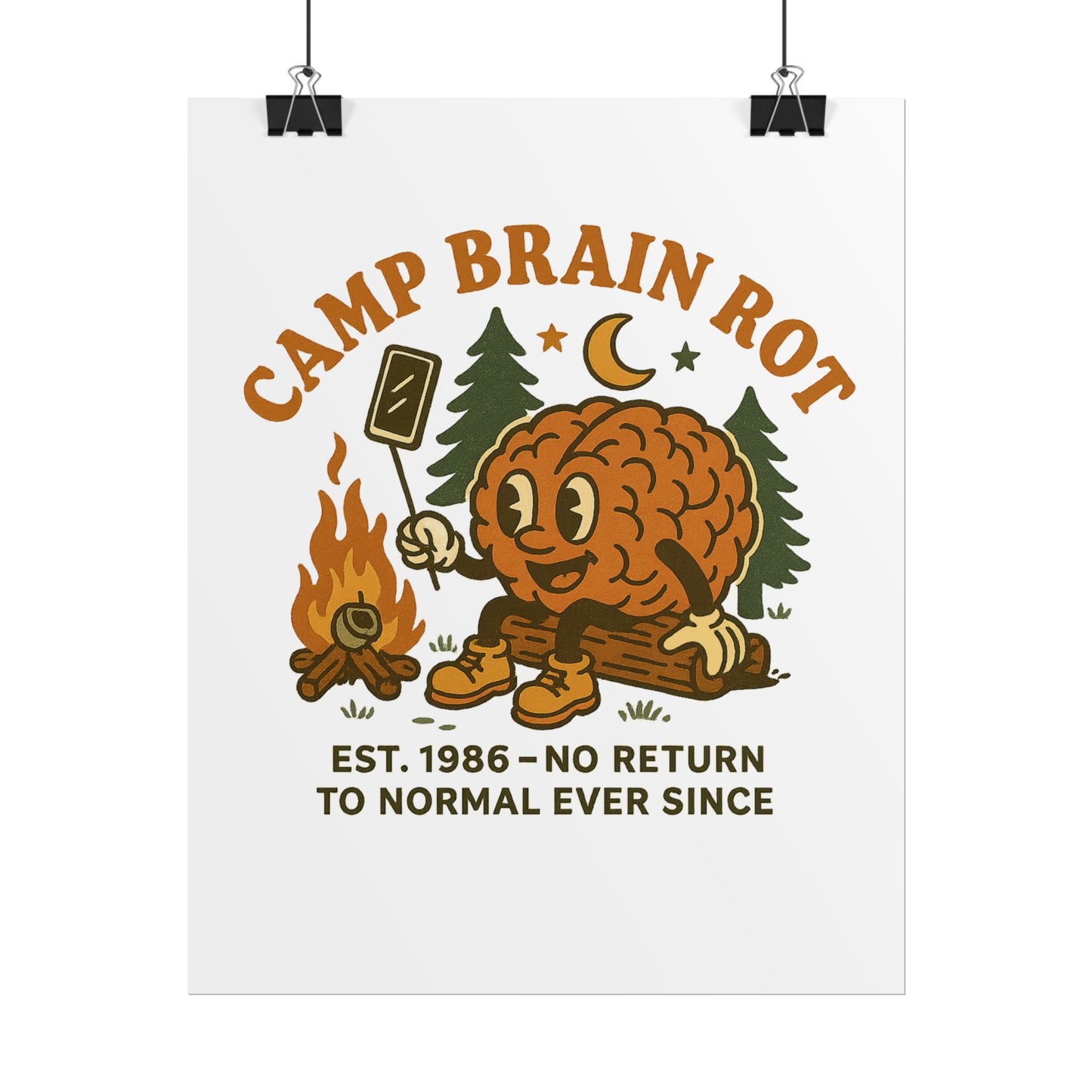 Camp Brain Rot Posters
