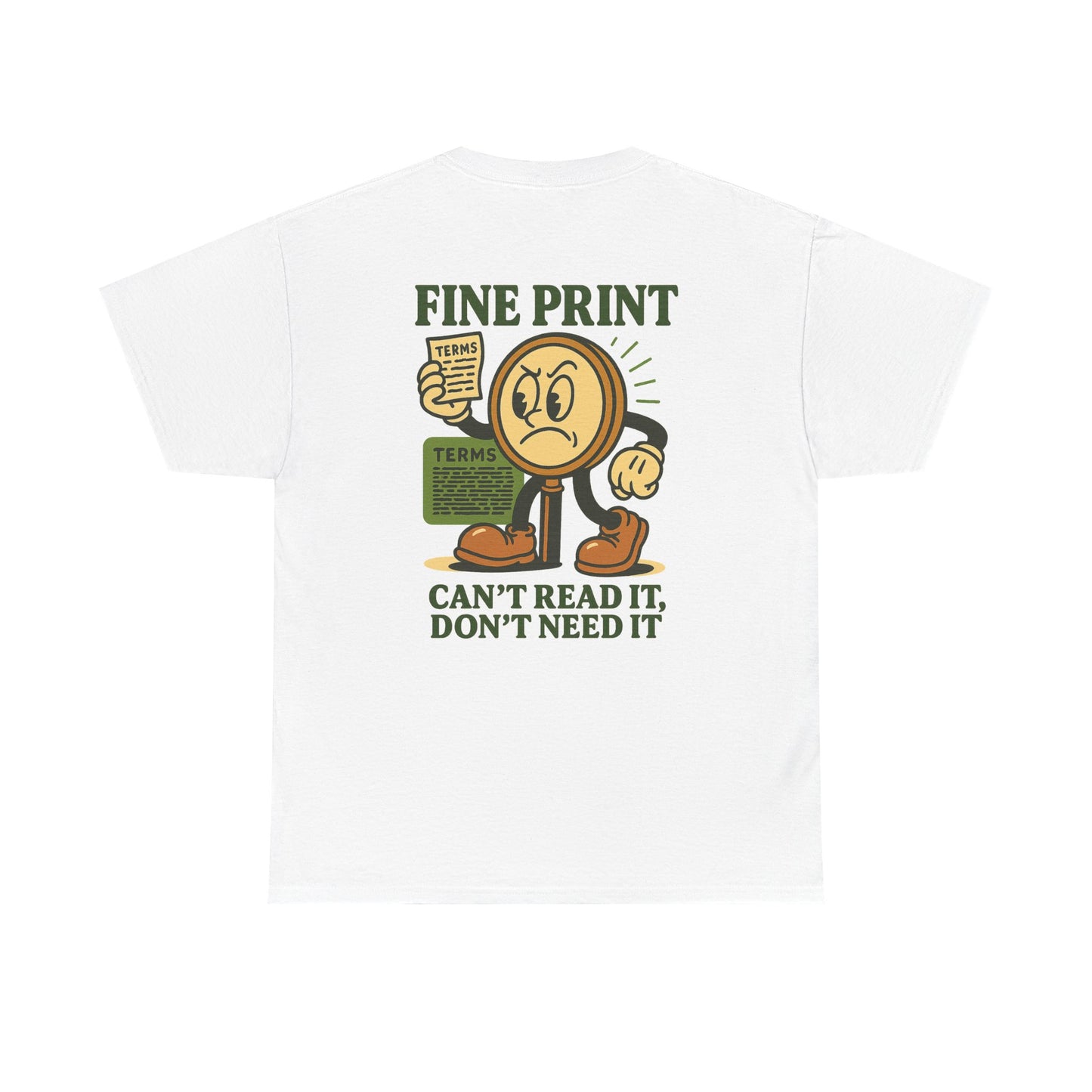 Fine Print Tee