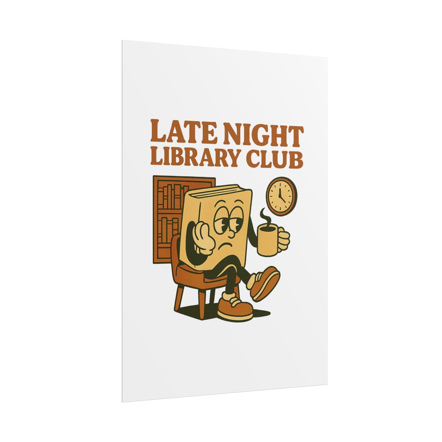 Late Night Library Club Posters