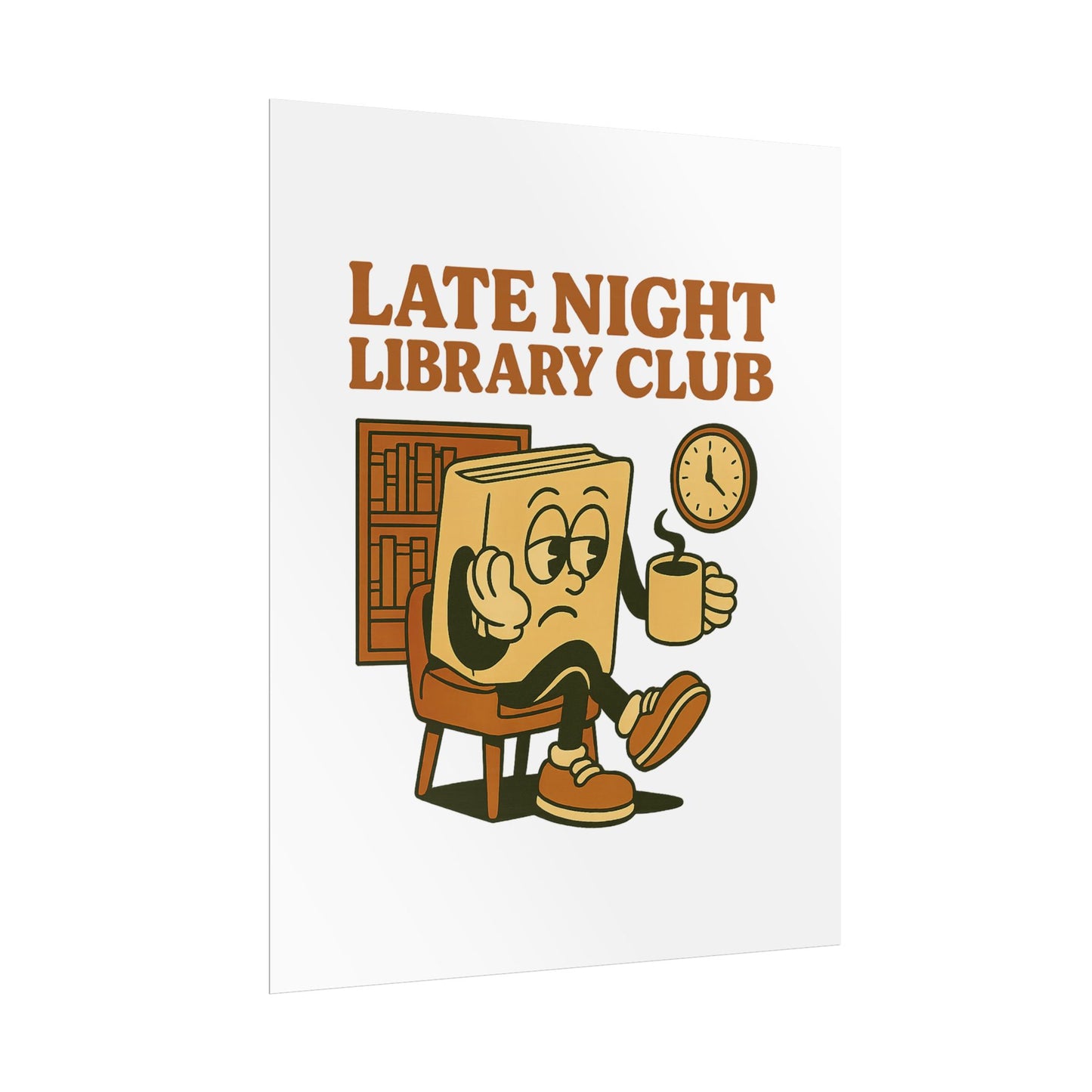 Late Night Library Club Posters