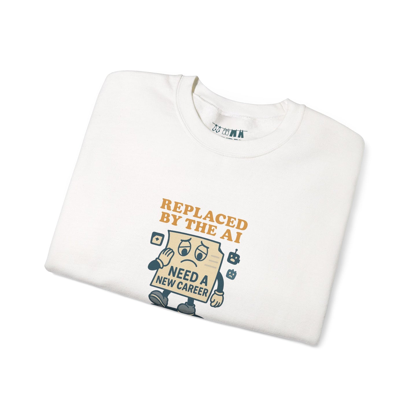 Replaced By The AI Crewneck Sweatshirt