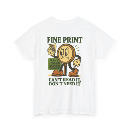 Fine Print Tee