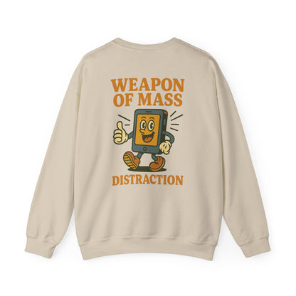 Weapon Of Mass Distraction Crewneck Sweatshirt