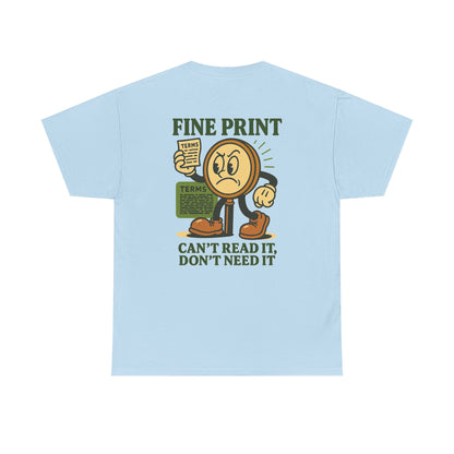 Fine Print Tee