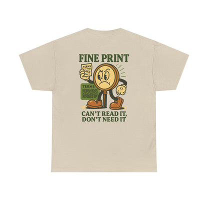 Fine Print Tee