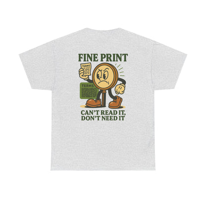 Fine Print Tee