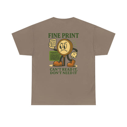 Fine Print Tee