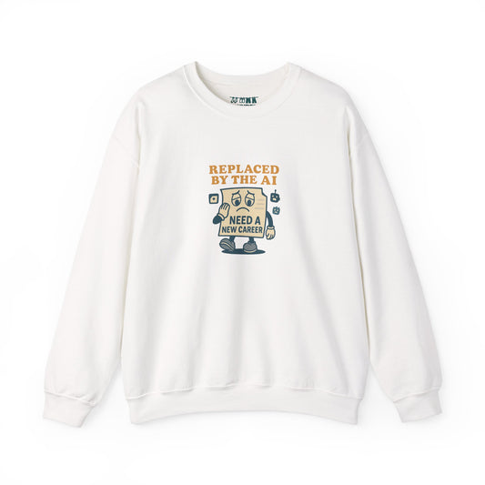 Replaced By The AI Crewneck Sweatshirt