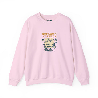 Replaced By The AI Crewneck Sweatshirt