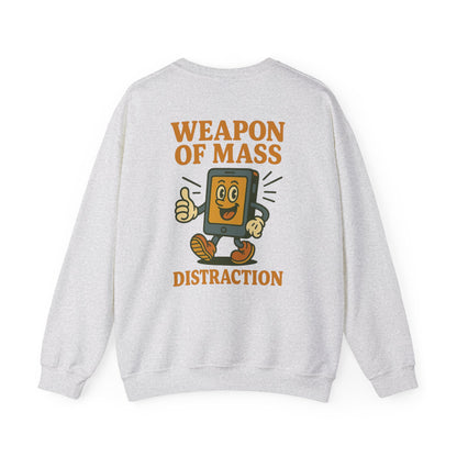 Weapon Of Mass Distraction Crewneck Sweatshirt