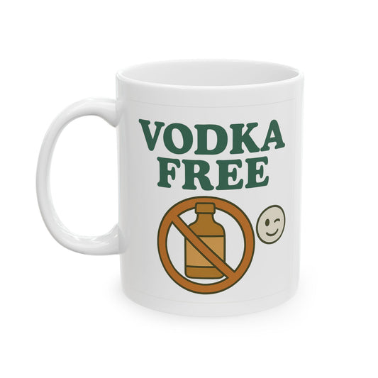 Vodka Free Mug, (11oz, 15oz)