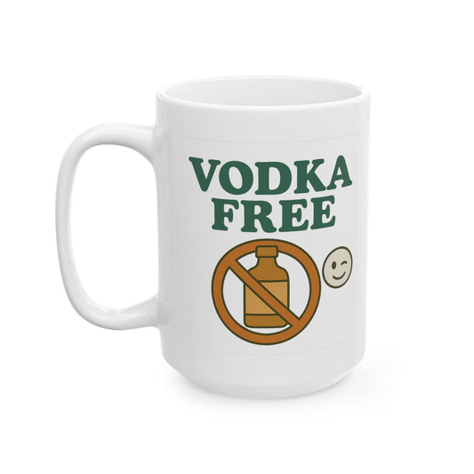 Vodka Free Mug, (11oz, 15oz)