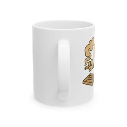 Digital Ashtray Mug, (11oz, 15oz)