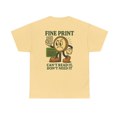 Fine Print Tee