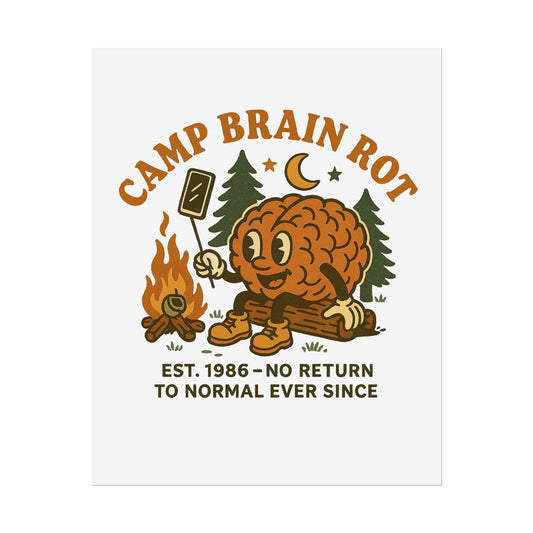 Camp Brain Rot Posters