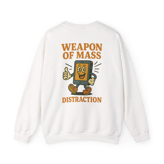 Weapon Of Mass Distraction Crewneck Sweatshirt