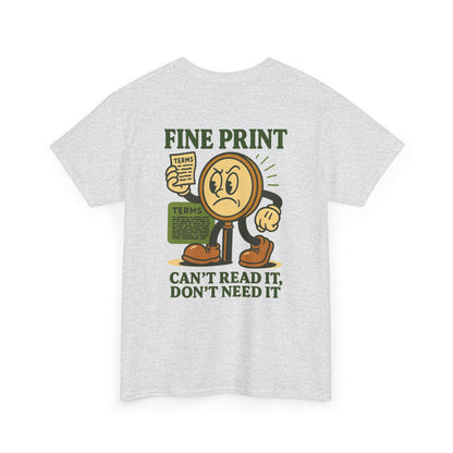 Fine Print Tee