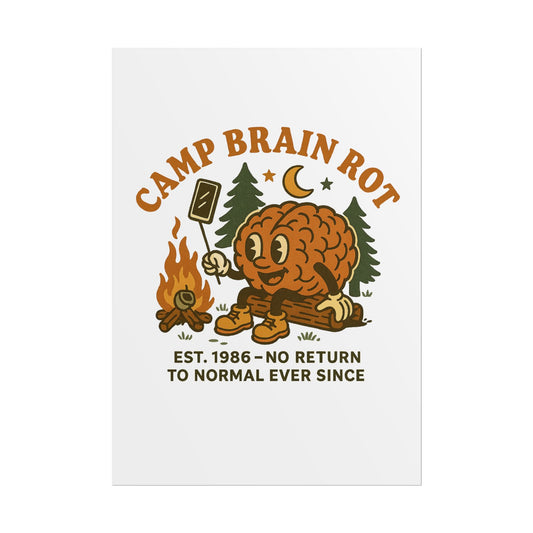 Camp Brain Rot Posters