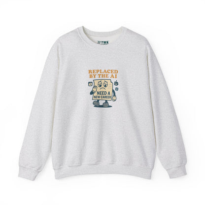 Replaced By The AI Crewneck Sweatshirt
