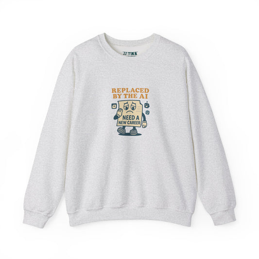 Replaced By The AI Crewneck Sweatshirt