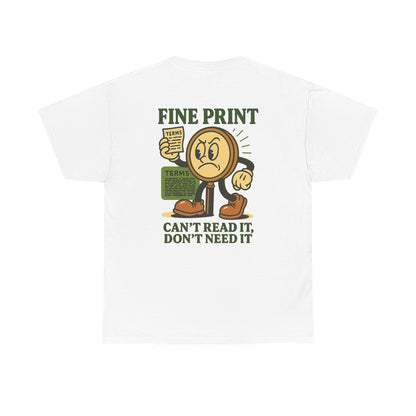 Fine Print Tee