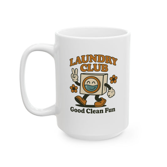 Laundry Club Mug, (11oz, 15oz)