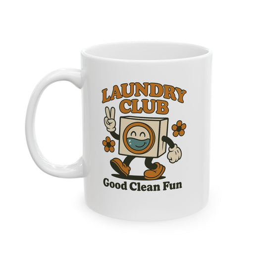 Laundry Club Mug, (11oz, 15oz)